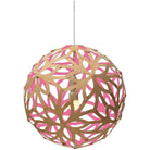 David Trubridge - Floral 400 Pendant - FLO-0400-BLK-BLK - Canada Light Shop
