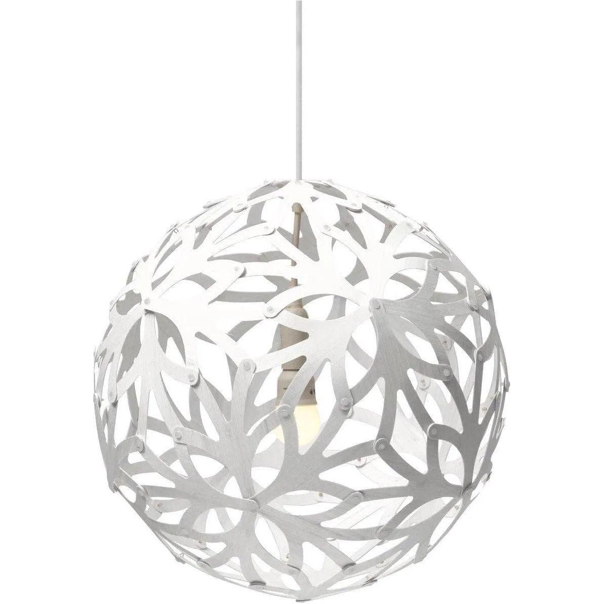 David Trubridge - Floral 400 Pendant - FLO-0400-WHI-WHI - Canada Light Shop