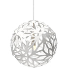 David Trubridge - Floral 400 Pendant - FLO-0400-WHI-WHI - Canada Light Shop
