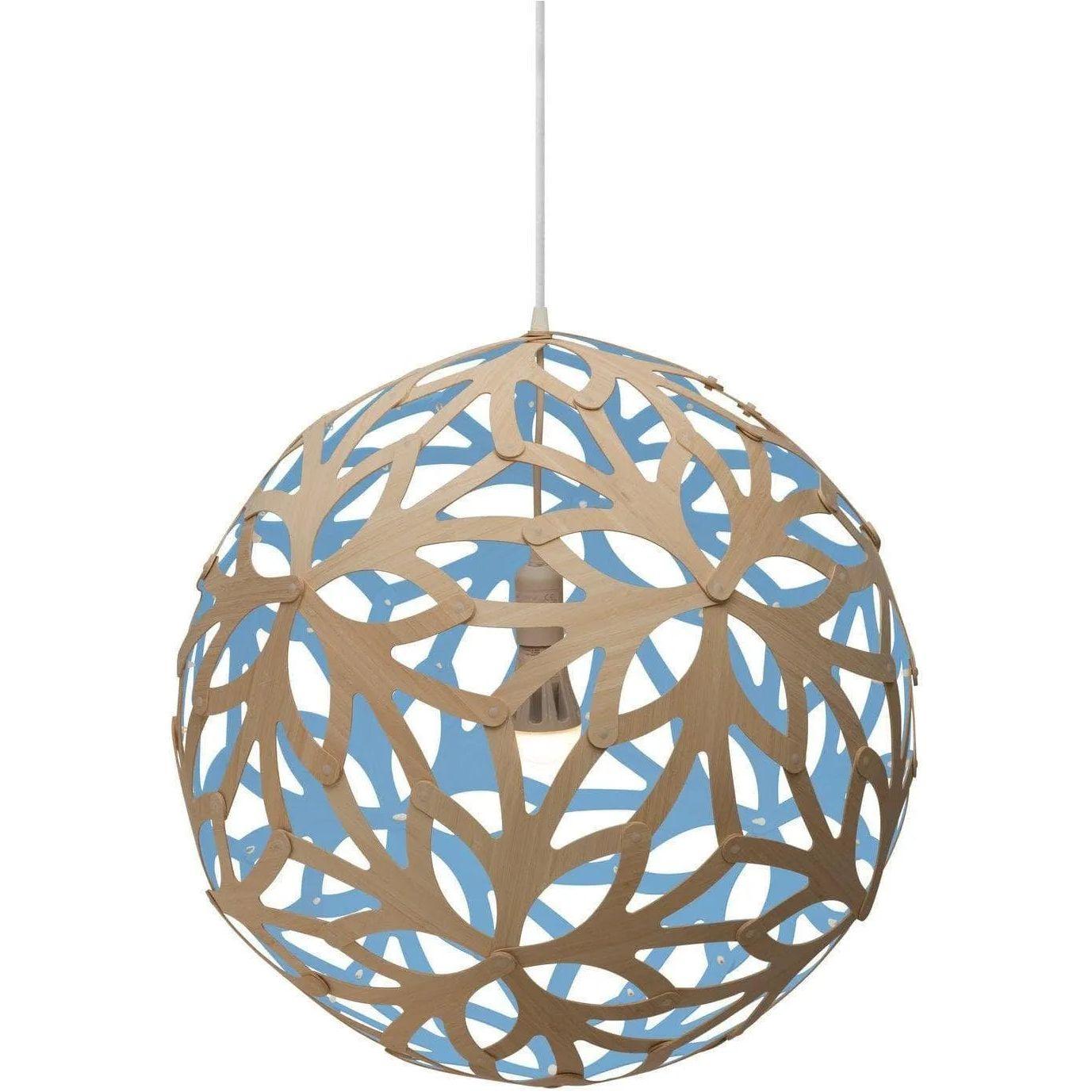 David Trubridge - Floral 600 Pendant - FLO-0600-BLK-BLK - Canada Light Shop