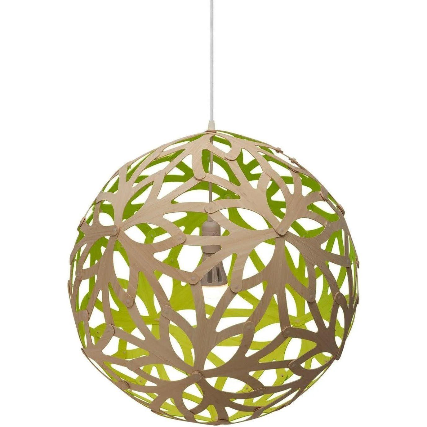 David Trubridge - Floral 600 Pendant - FLO-0600-BLK-BLK - Canada Light Shop