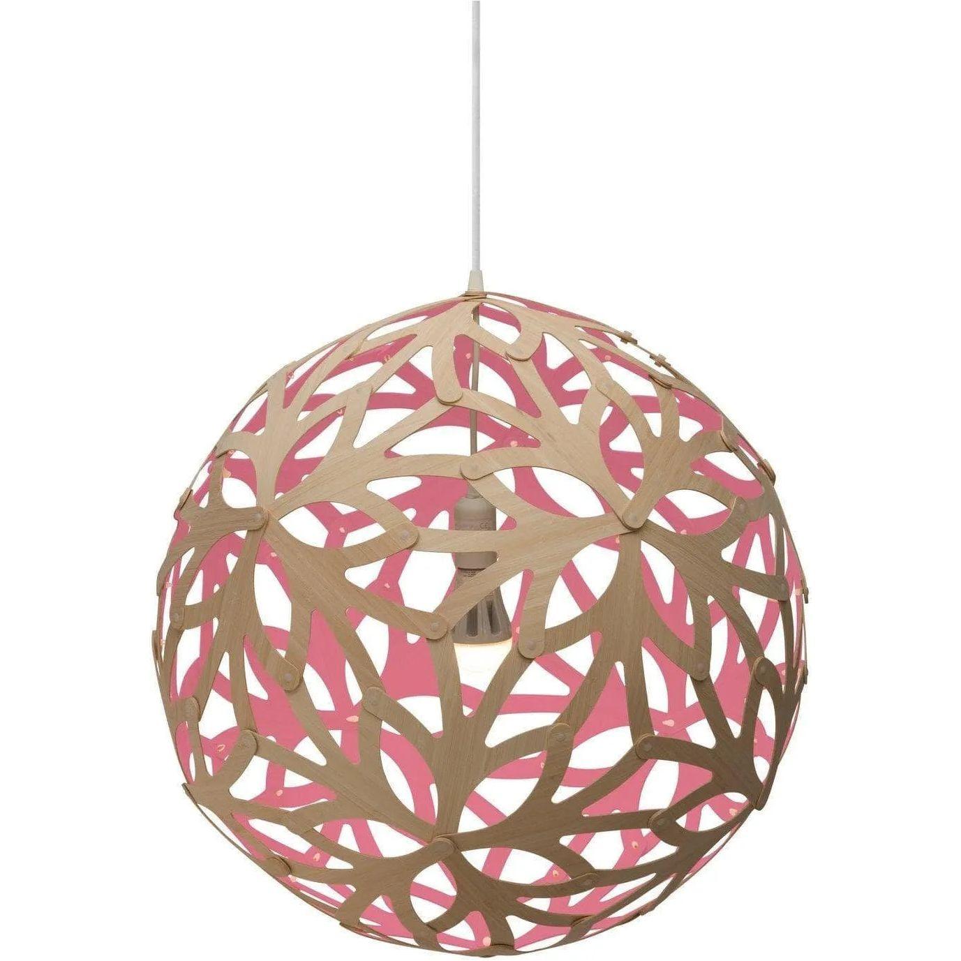 David Trubridge - Floral 600 Pendant - FLO-0600-BLK-BLK - Canada Light Shop