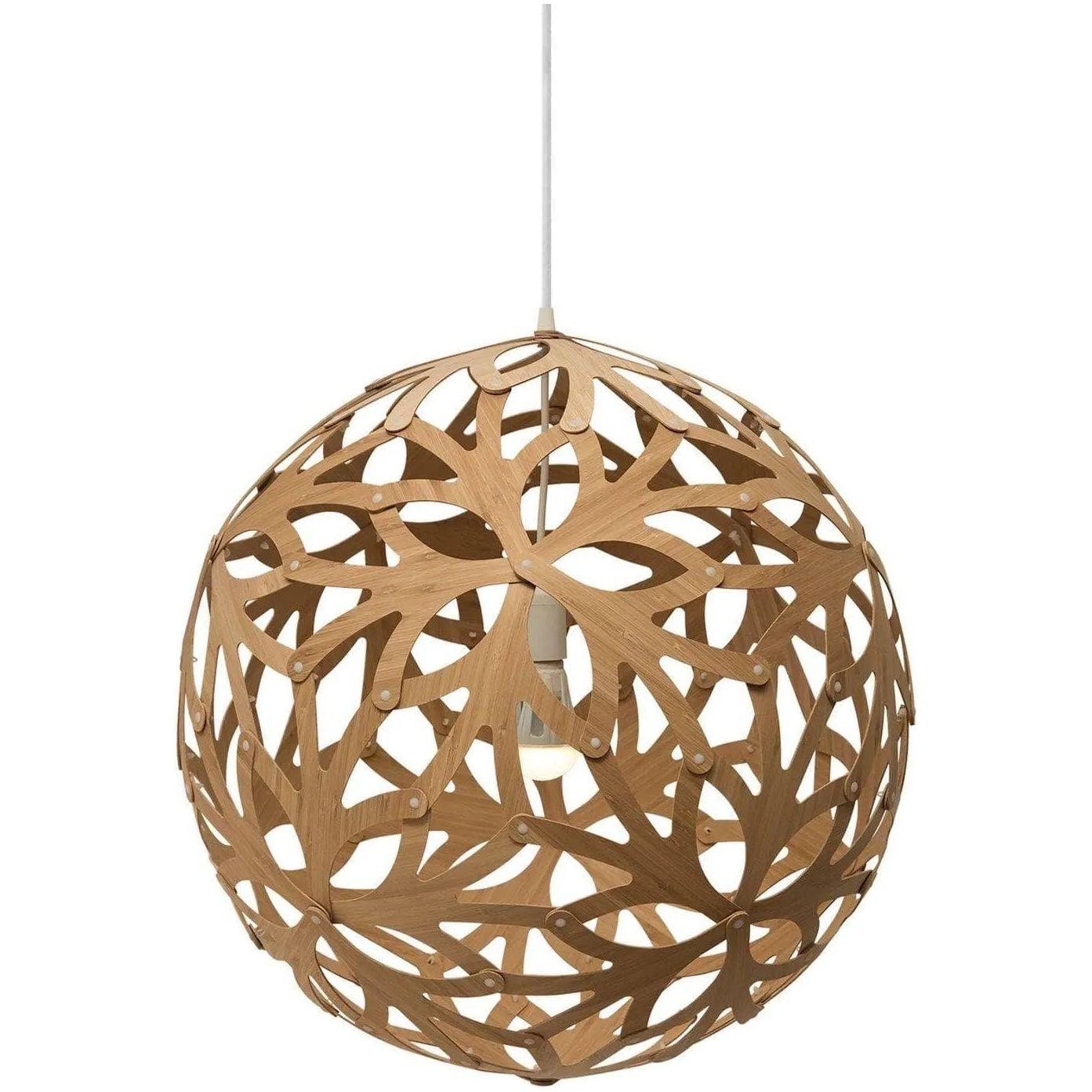 David Trubridge - Floral 600 Pendant - FLO-0600-CAR-CAR - Canada Light Shop