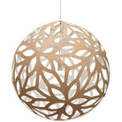 David Trubridge - Floral 800 Pendant - FLO-0800-BLK-BLK - Canada Light Shop