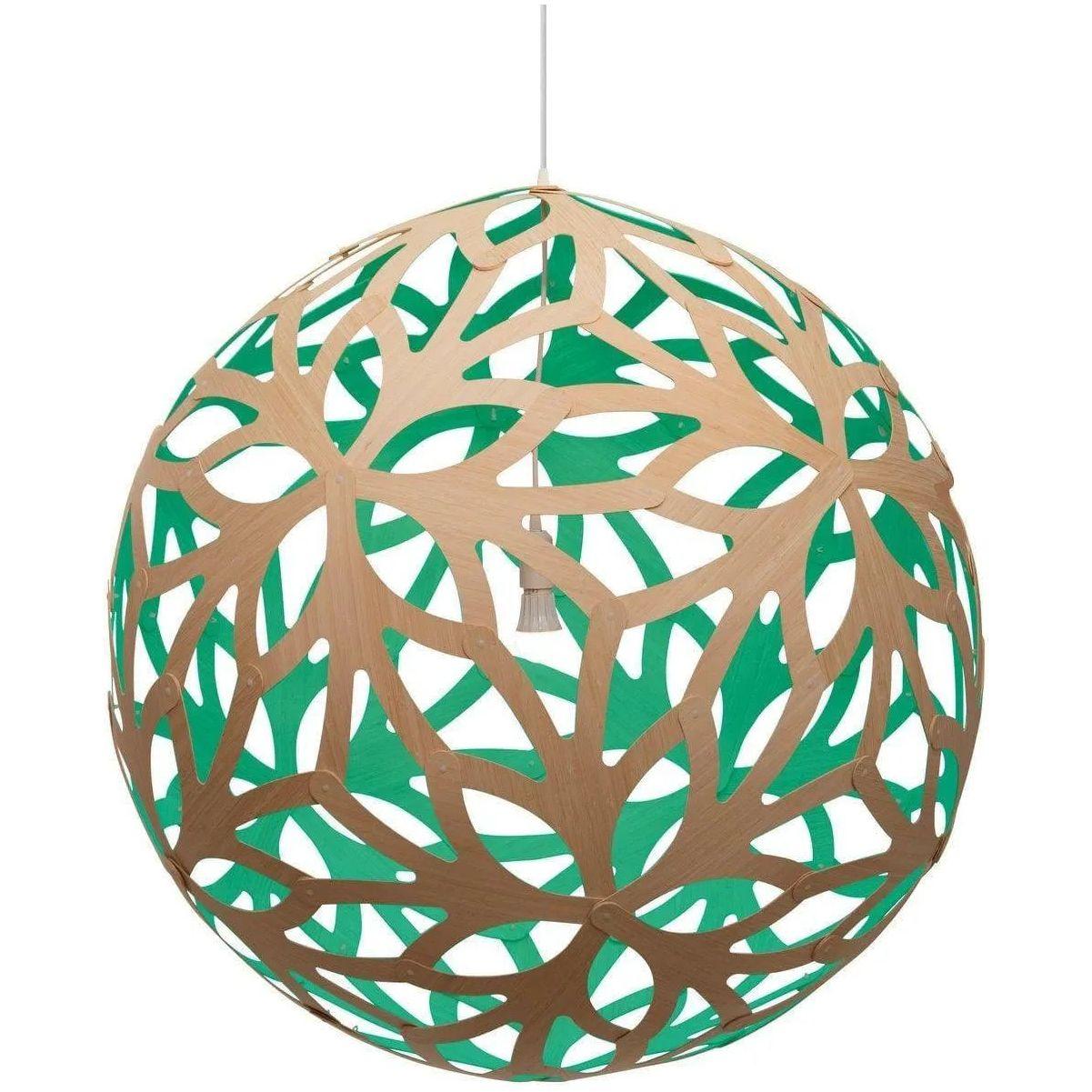 David Trubridge - Floral 800 Pendant - FLO-0800-BLK-BLK - Canada Light Shop