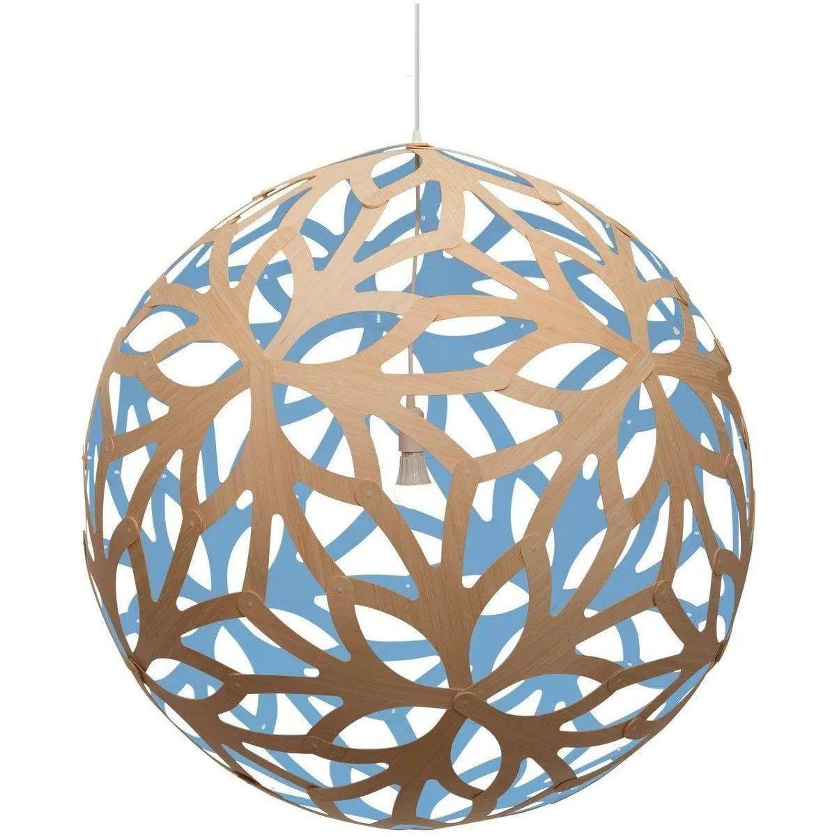 David Trubridge - Floral 800 Pendant - FLO-0800-BLK-BLK - Canada Light Shop