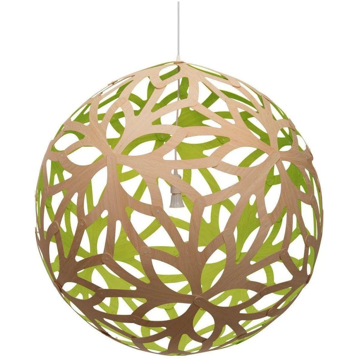David Trubridge - Floral 800 Pendant - FLO-0800-BLK-BLK - Canada Light Shop
