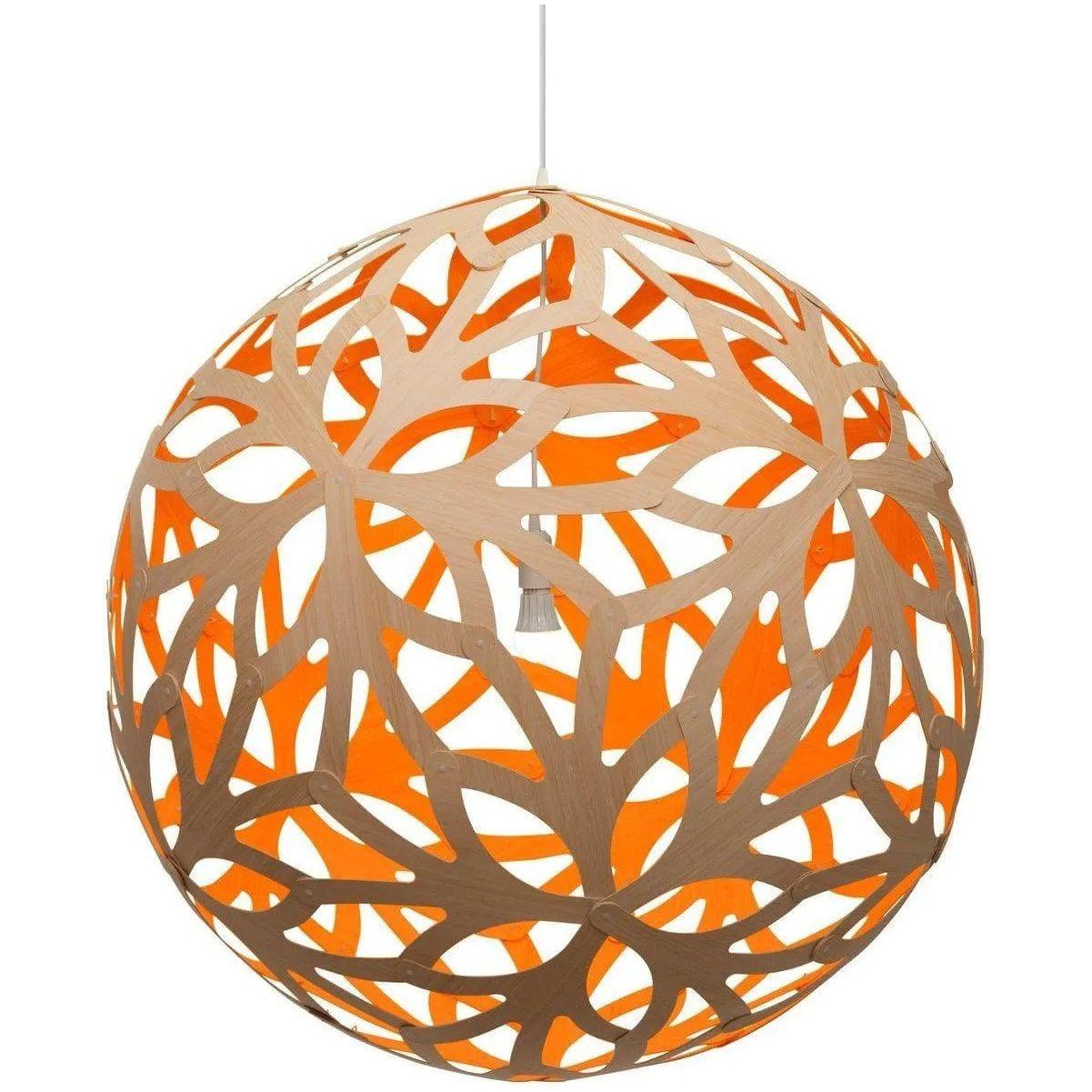 David Trubridge - Floral 800 Pendant - FLO-0800-BLK-BLK - Canada Light Shop