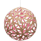 David Trubridge - Floral 800 Pendant - FLO-0800-BLK-BLK - Canada Light Shop