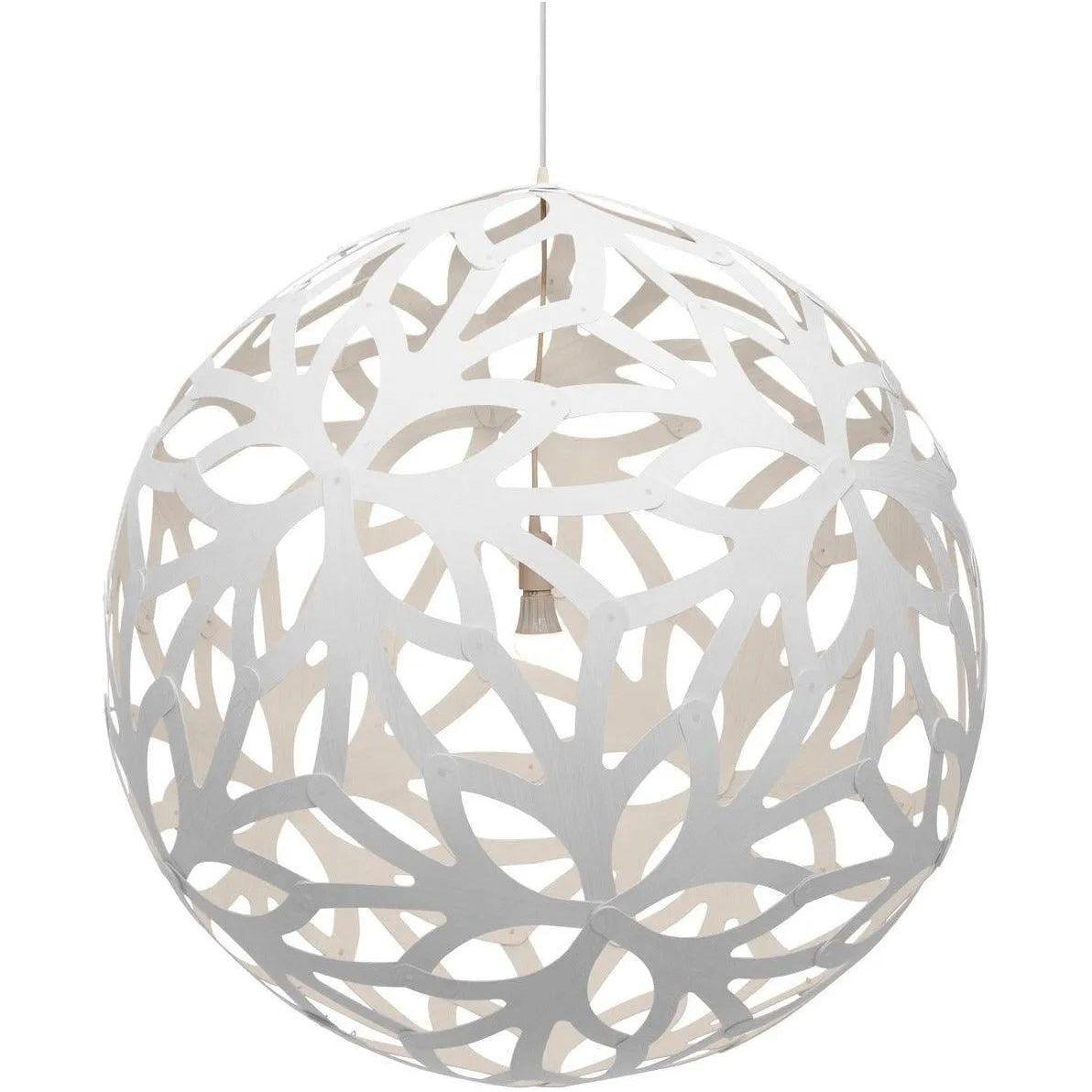 David Trubridge - Floral 800 Pendant - FLO-0800-WHI-WHI - Canada Light Shop