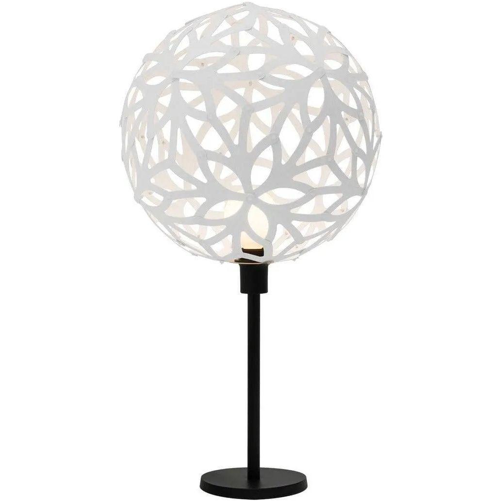 David Trubridge - Floral Table Lamp - FLO-TABL-WHI-WHI - Canada Light Shop