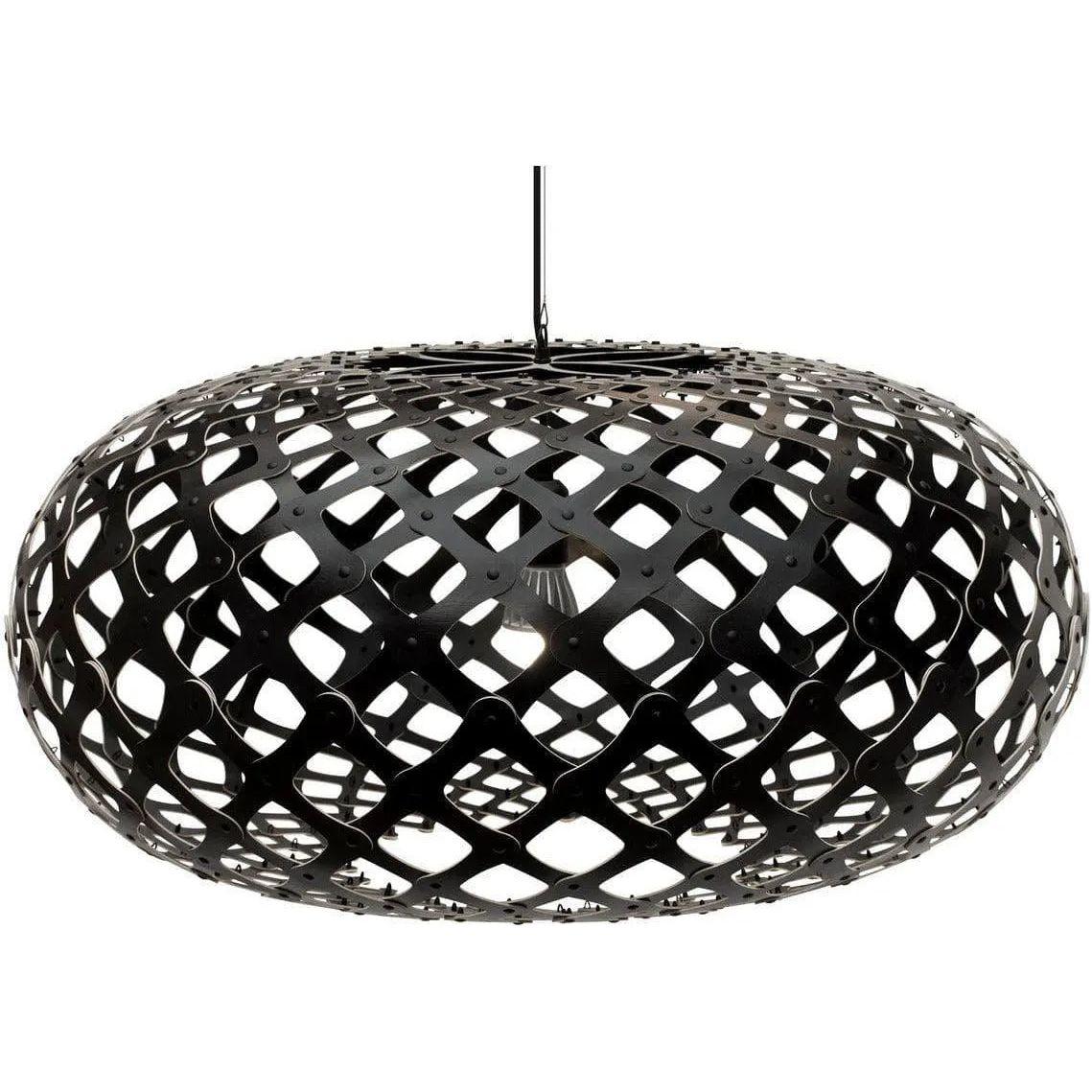David Trubridge - Kina 1000 Pendant - KIN-1000-BLK-BLK - Canada Light Shop