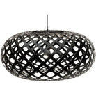 David Trubridge - Kina 1000 Pendant - KIN-1000-BLK-BLK - Canada Light Shop