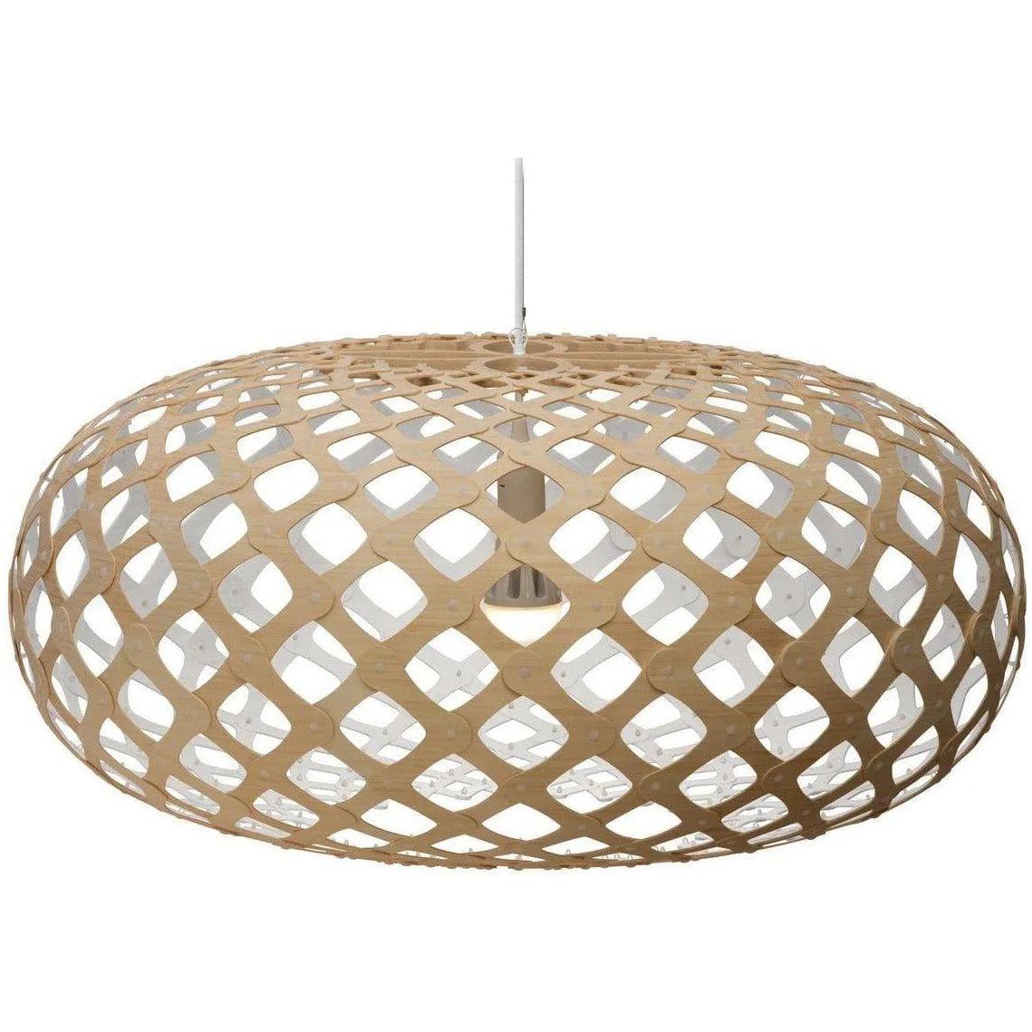 David Trubridge - Kina 1000 Pendant - KIN-1000-BLK-BLK - Canada Light Shop