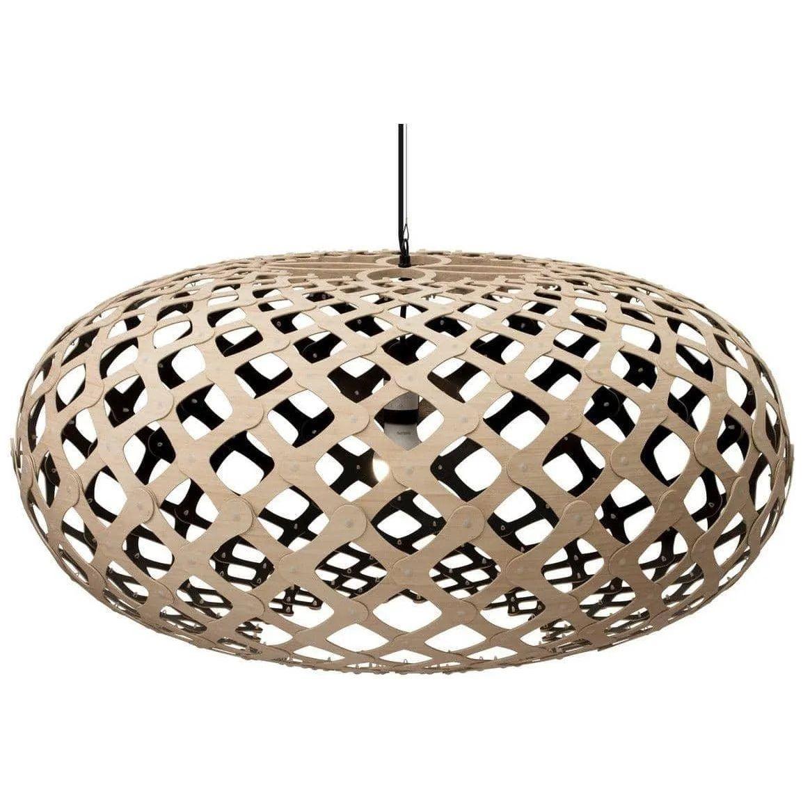 David Trubridge - Kina 1000 Pendant - KIN-1000-BLK-BLK - Canada Light Shop