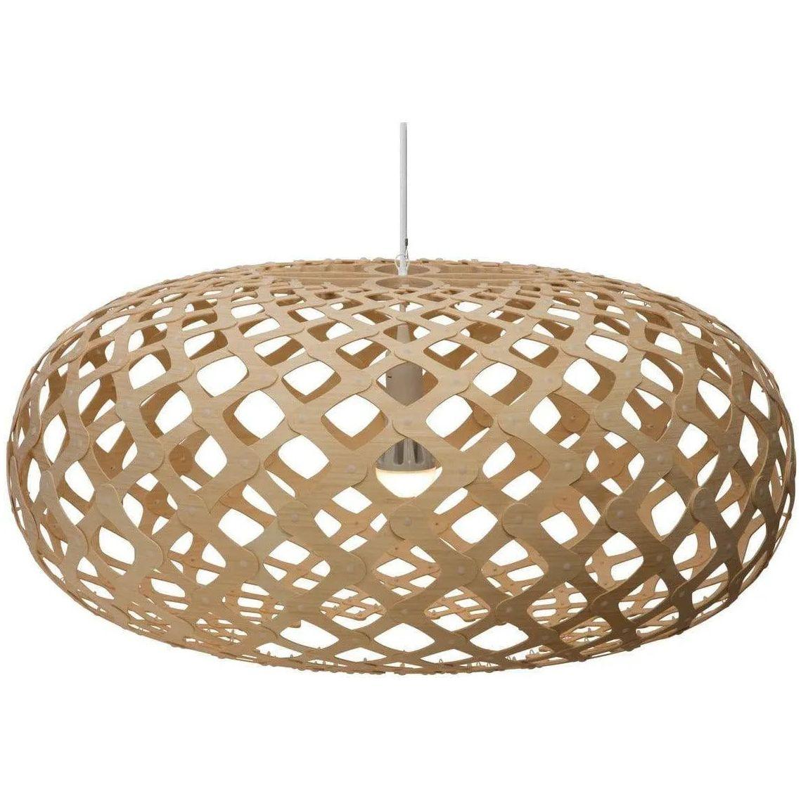 David Trubridge - Kina 1000 Pendant - KIN-1000-BLK-BLK - Canada Light Shop