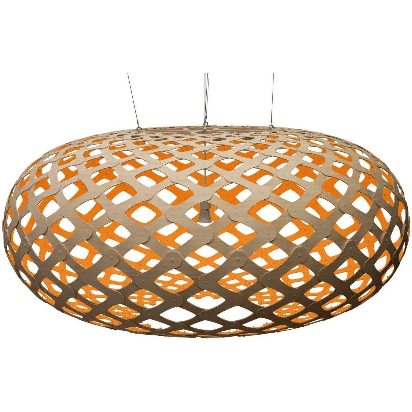 David Trubridge - Kina 1400 Pendant - KIN-1400-BLK-BLK - Canada Light Shop