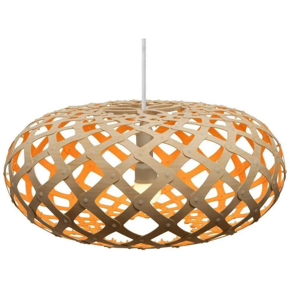 David Trubridge - Kina 440 Pendant - KIN-0440-BLK-BLK - Canada Light Shop