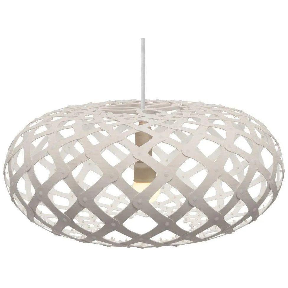David Trubridge - Kina 440 Pendant - KIN-0440-WHI-WHI - Canada Light Shop