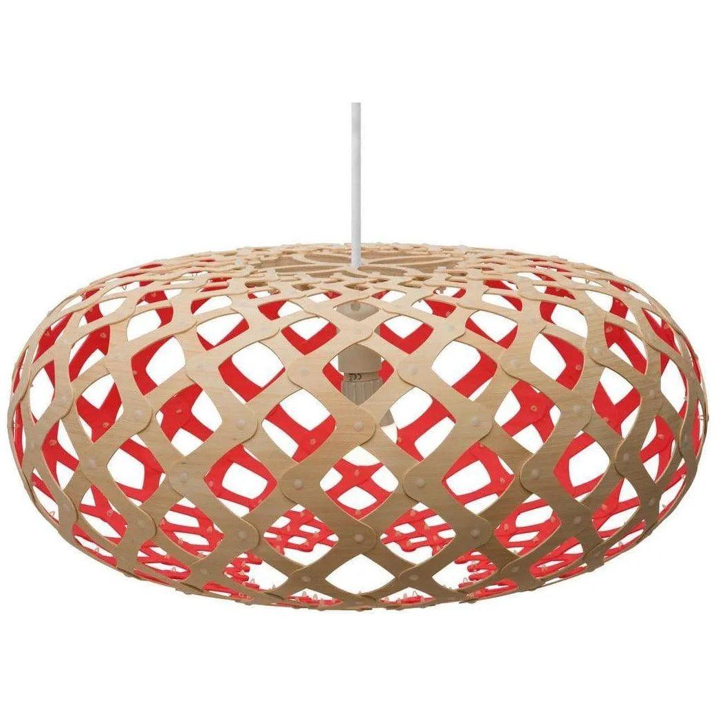 David Trubridge - Kina 600 Pendant - KIN-0600-BLK-BLK - Canada Light Shop