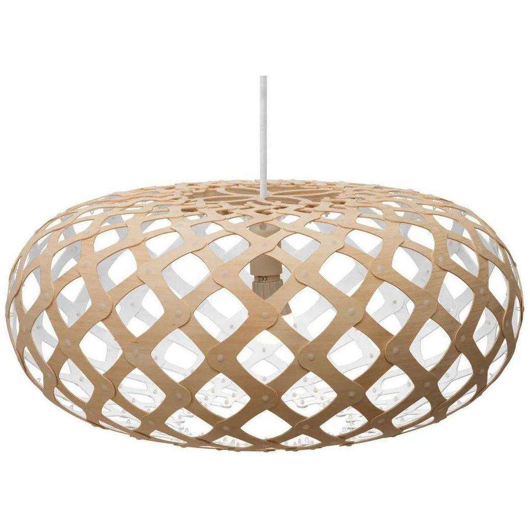 David Trubridge - Kina 600 Pendant - KIN-0600-BLK-BLK - Canada Light Shop