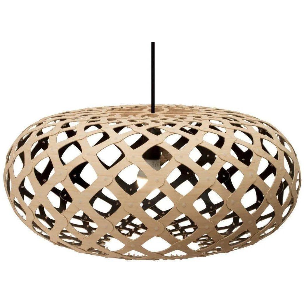 David Trubridge - Kina 600 Pendant - KIN-0600-BLK-BLK - Canada Light Shop