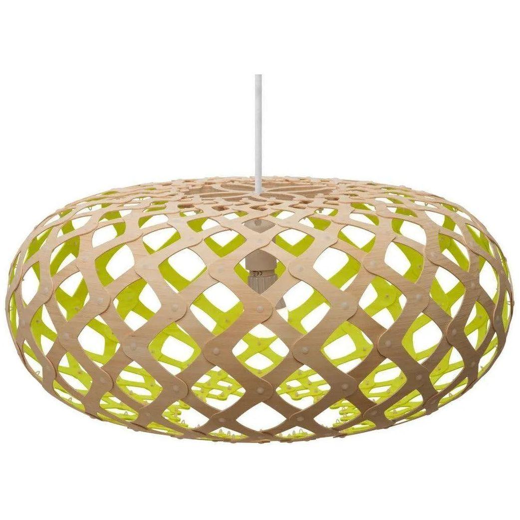 David Trubridge - Kina 600 Pendant - KIN-0600-BLK-BLK - Canada Light Shop