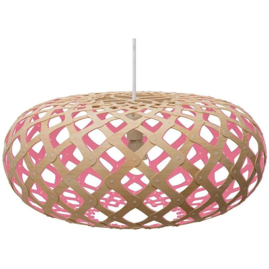 David Trubridge - Kina 600 Pendant - KIN-0600-BLK-BLK - Canada Light Shop