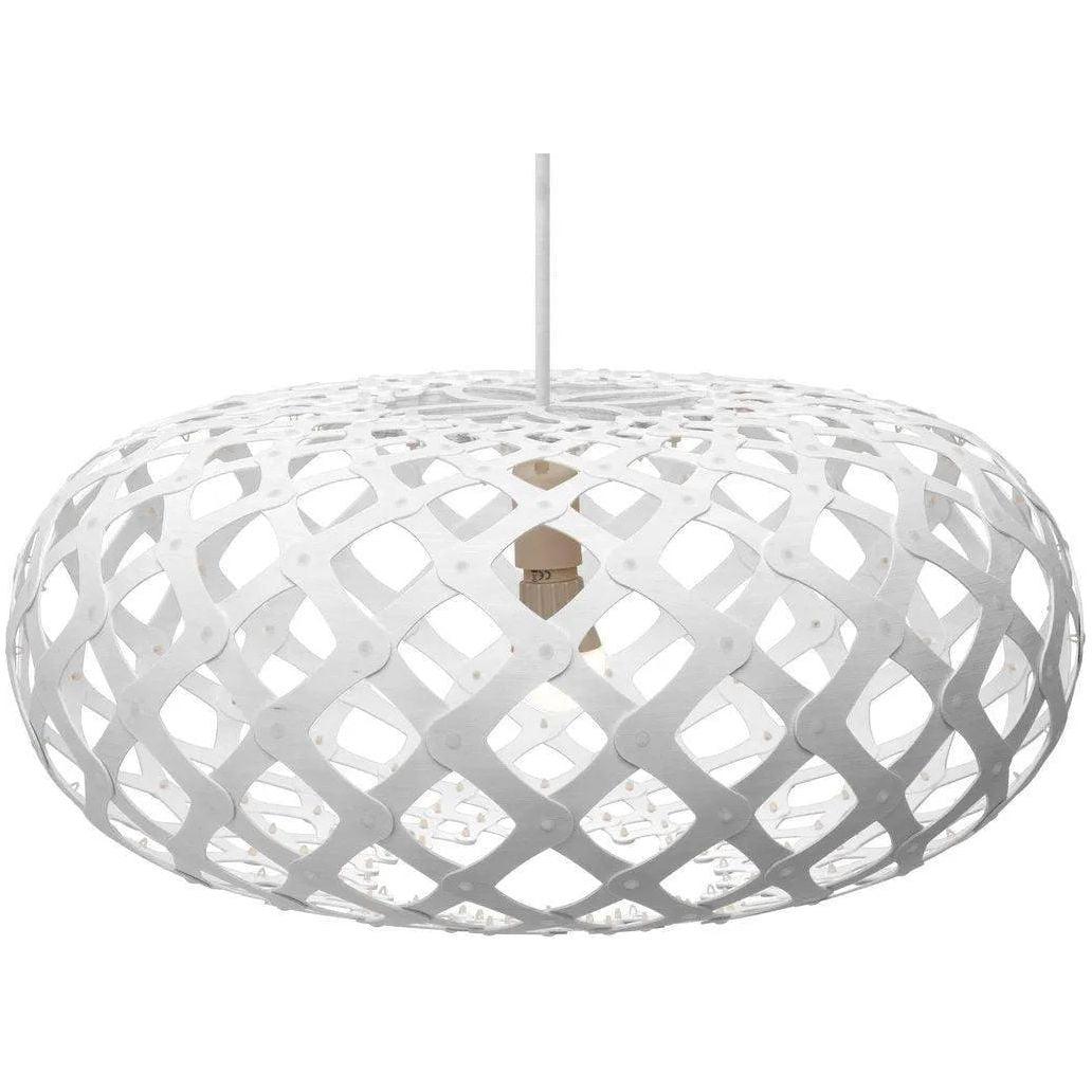 David Trubridge - Kina 600 Pendant - KIN-0600-WHI-WHI - Canada Light Shop