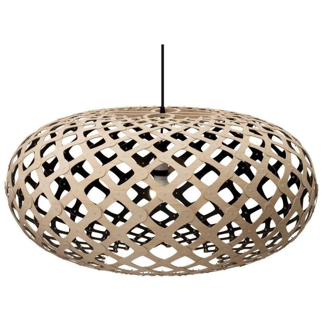 David Trubridge - Kina 800 Pendant - KIN-0800-BLK-BLK - Canada Light Shop