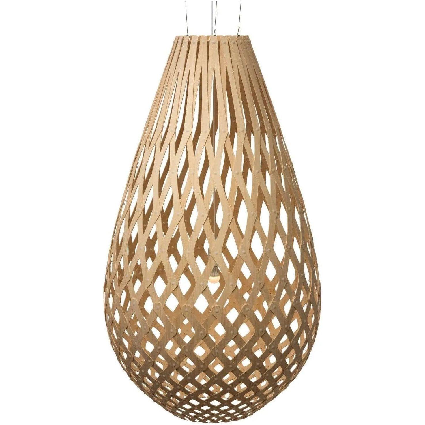 David Trubridge - Koura 2400 Pendant - KOU-2400-BLK-BLK - Canada Light Shop