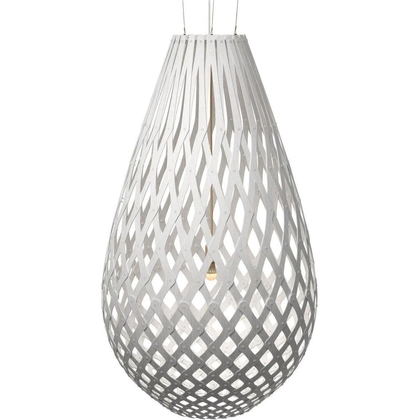 David Trubridge - Koura 2400 Pendant - KOU-2400-WHI-WHI - Canada Light Shop