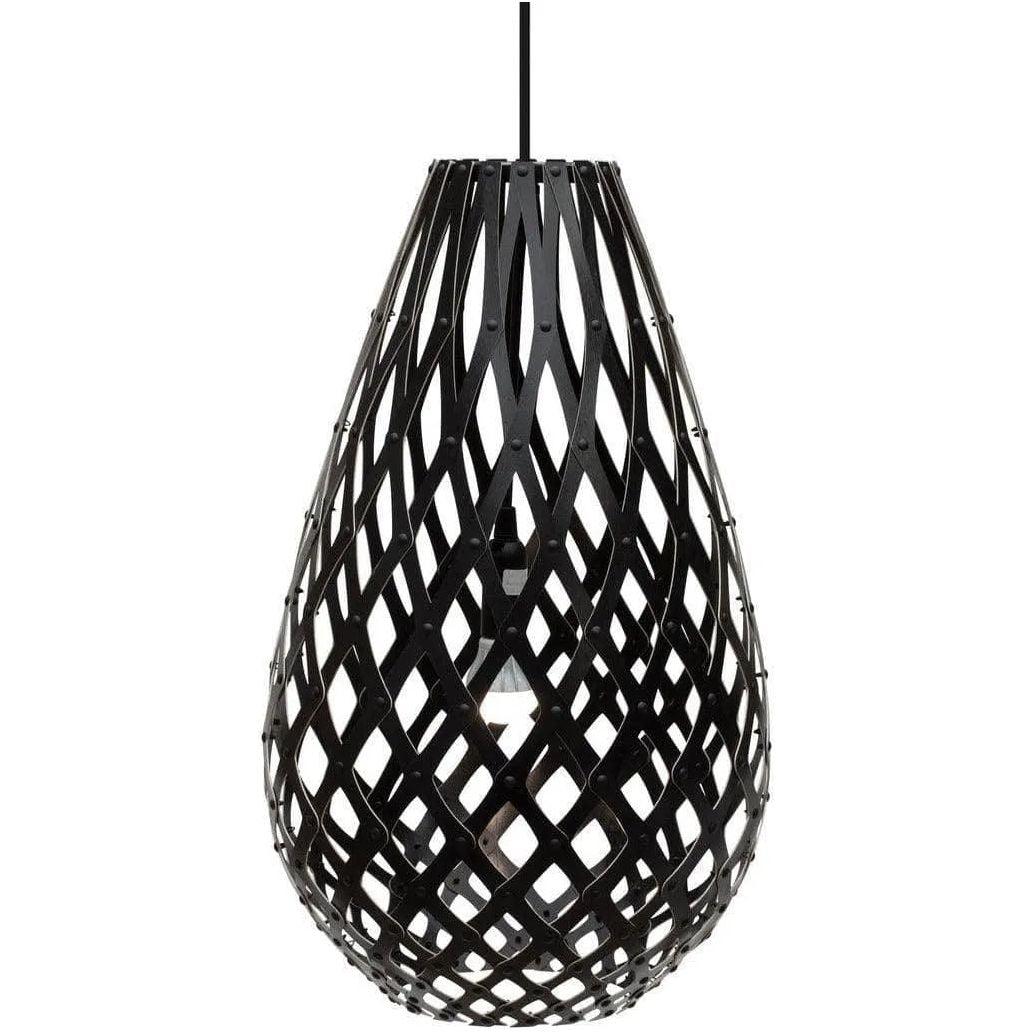 David Trubridge - Koura 500 Pendant - KOU-0500-BLK-BLK - Canada Light Shop