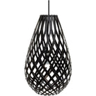 David Trubridge - Koura 500 Pendant - KOU-0500-BLK-BLK - Canada Light Shop