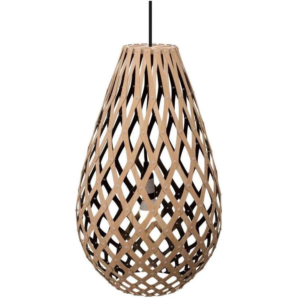 David Trubridge - Koura 500 Pendant - KOU-0500-BLK-BLK - Canada Light Shop