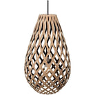 David Trubridge - Koura 500 Pendant - KOU-0500-BLK-BLK - Canada Light Shop