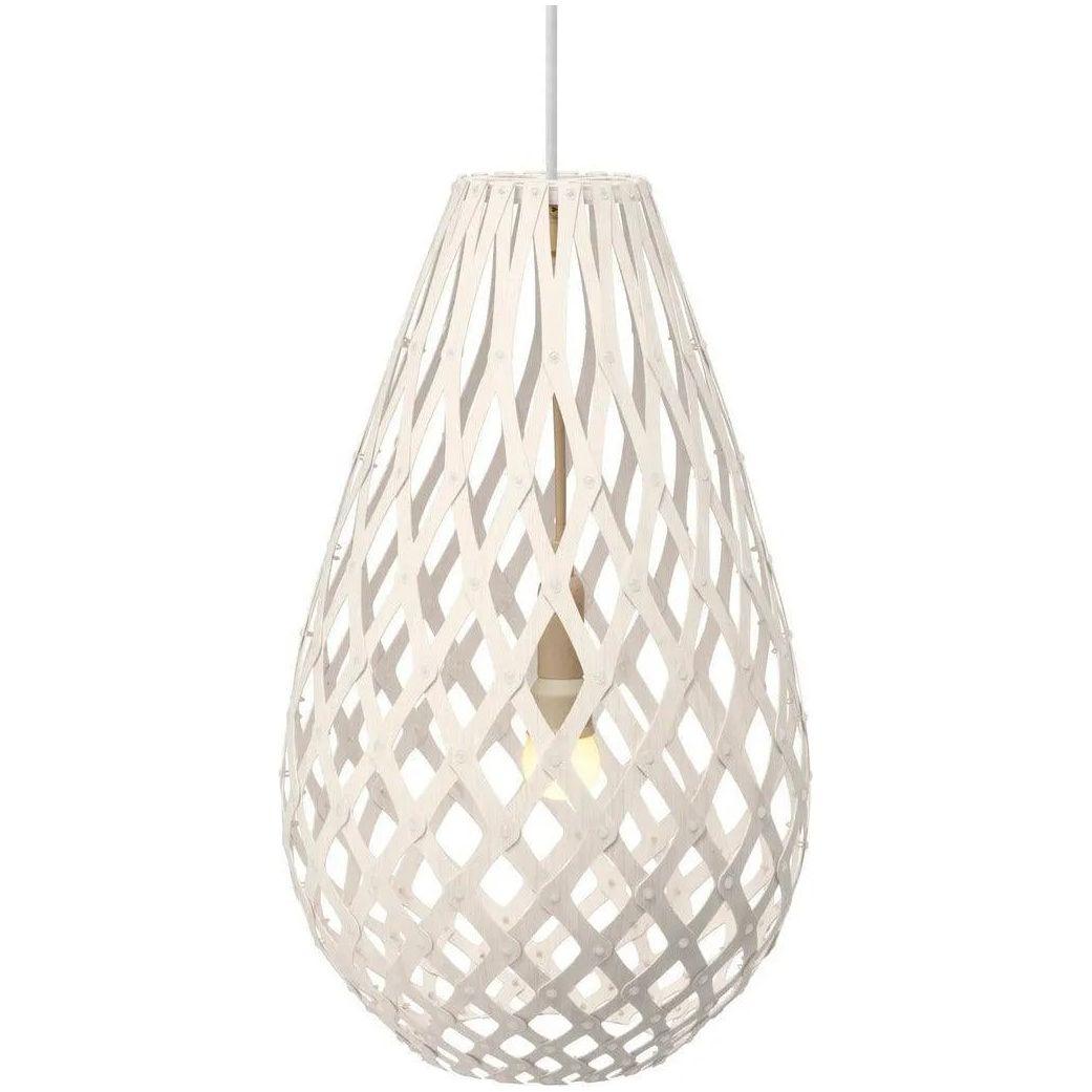 David Trubridge - Koura 500 Pendant - KOU-0500-WHI-WHI - Canada Light Shop