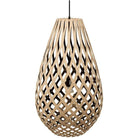 David Trubridge - Koura 750 Pendant - KOU-0750-BLK-BLK - Canada Light Shop