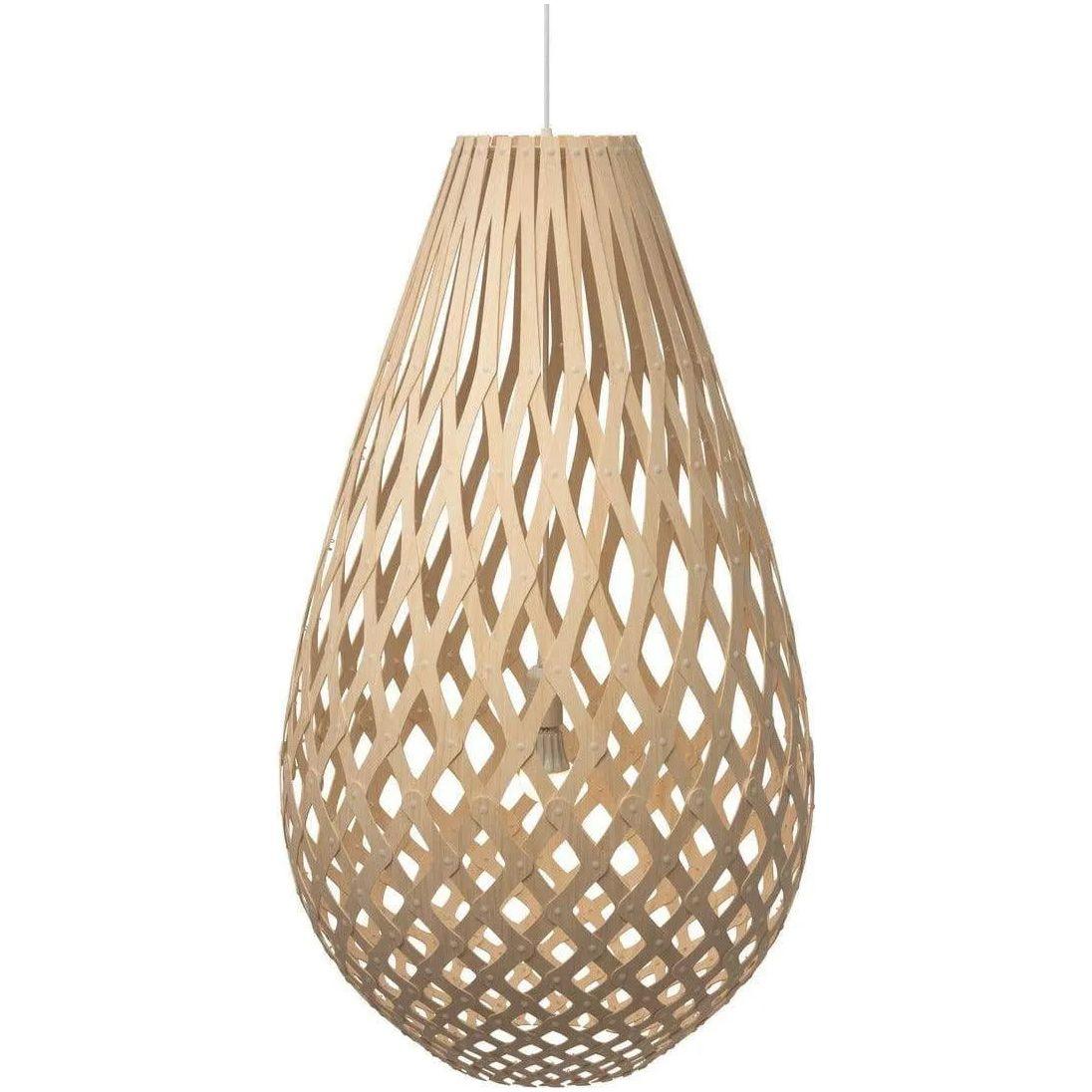 David Trubridge - Koura 750 Pendant - KOU-0750-BLK-BLK - Canada Light Shop
