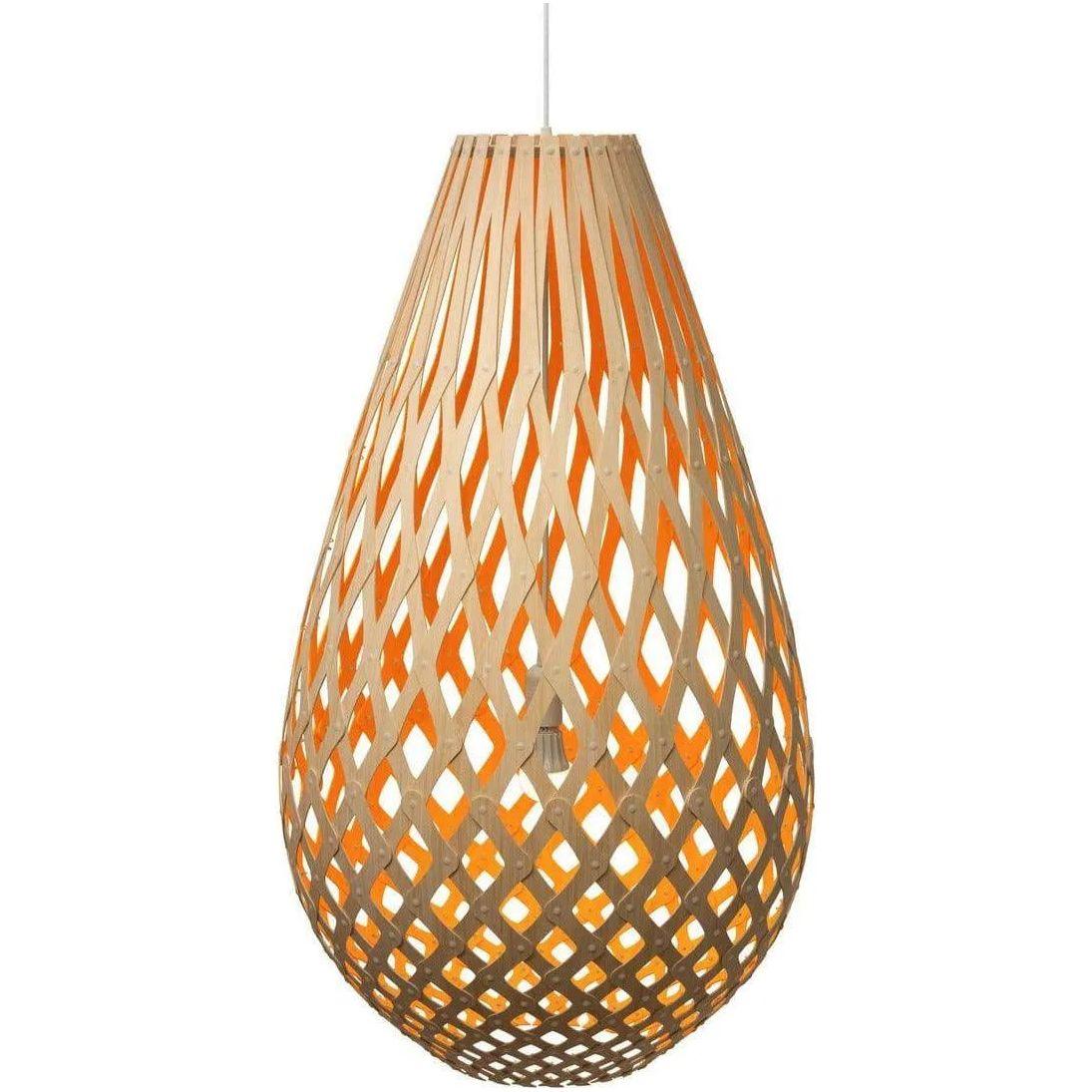 David Trubridge - Koura 750 Pendant - KOU-0750-BLK-BLK - Canada Light Shop