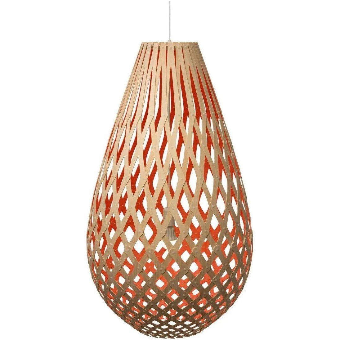 David Trubridge - Koura 750 Pendant - KOU-0750-BLK-BLK - Canada Light Shop