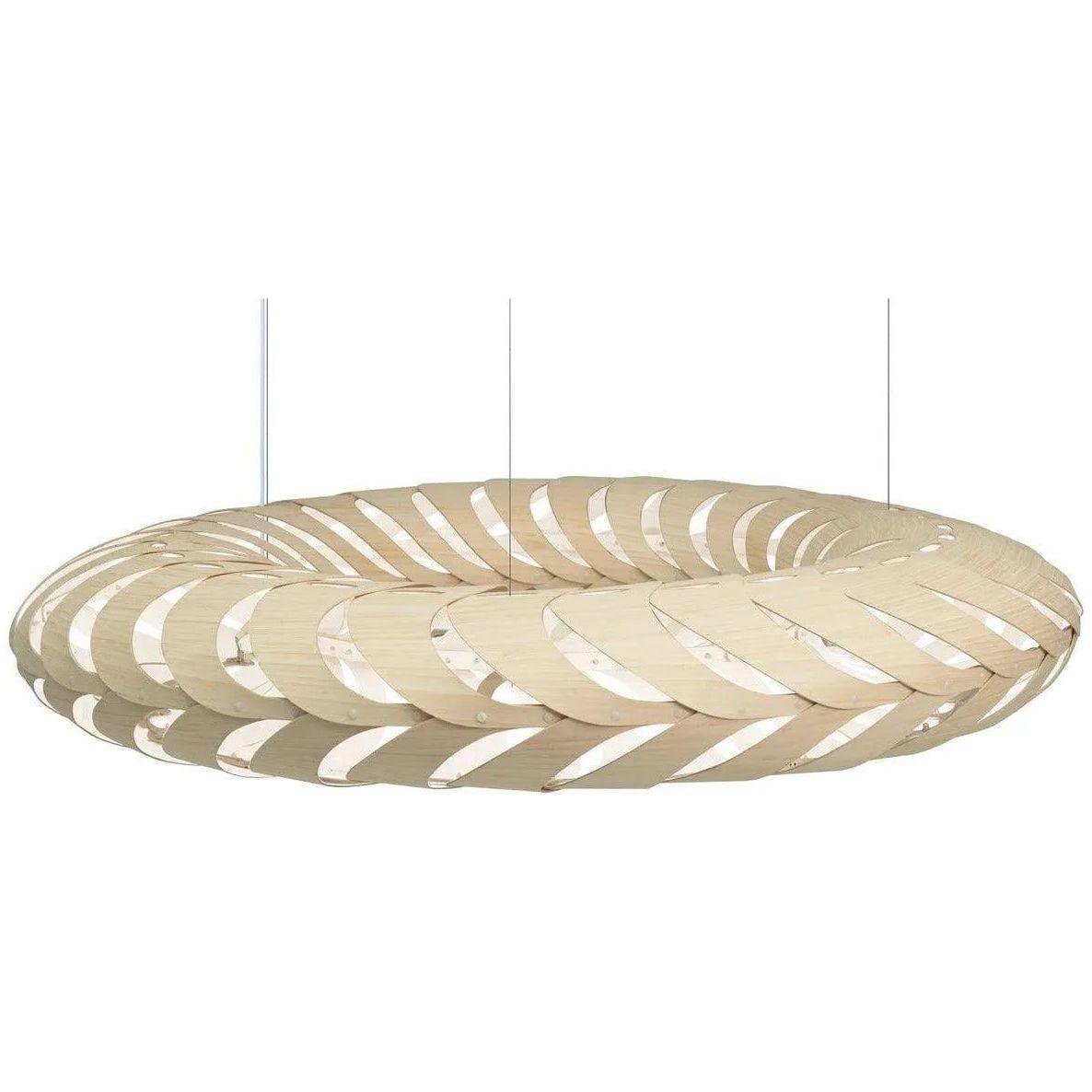 David Trubridge - Maru 1100 Pendant - MAR-1100-BLK-BLK - Canada Light Shop