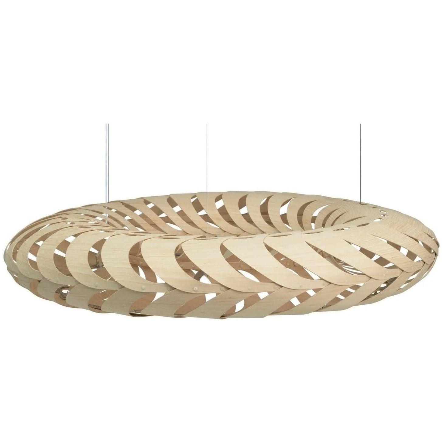 David Trubridge - Maru 1400 Pendant - MAR-1400-BLK-BLK - Canada Light Shop