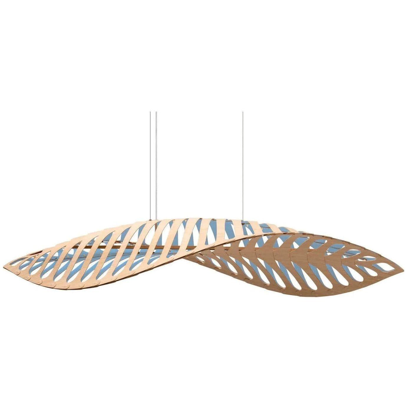 David Trubridge - Navicula Pendant - NAV-LARG-BLK-BLK - Canada Light Shop