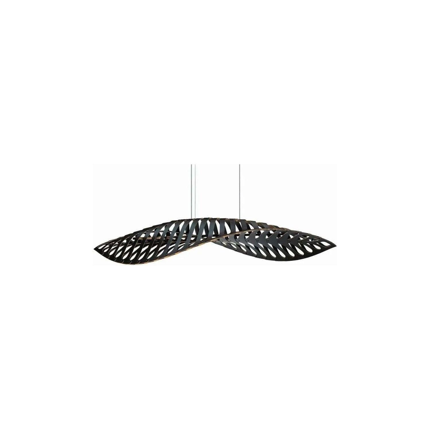 David Trubridge - Navicula Pendant - NAV-SMAL-BLK-BLK - Canada Light Shop