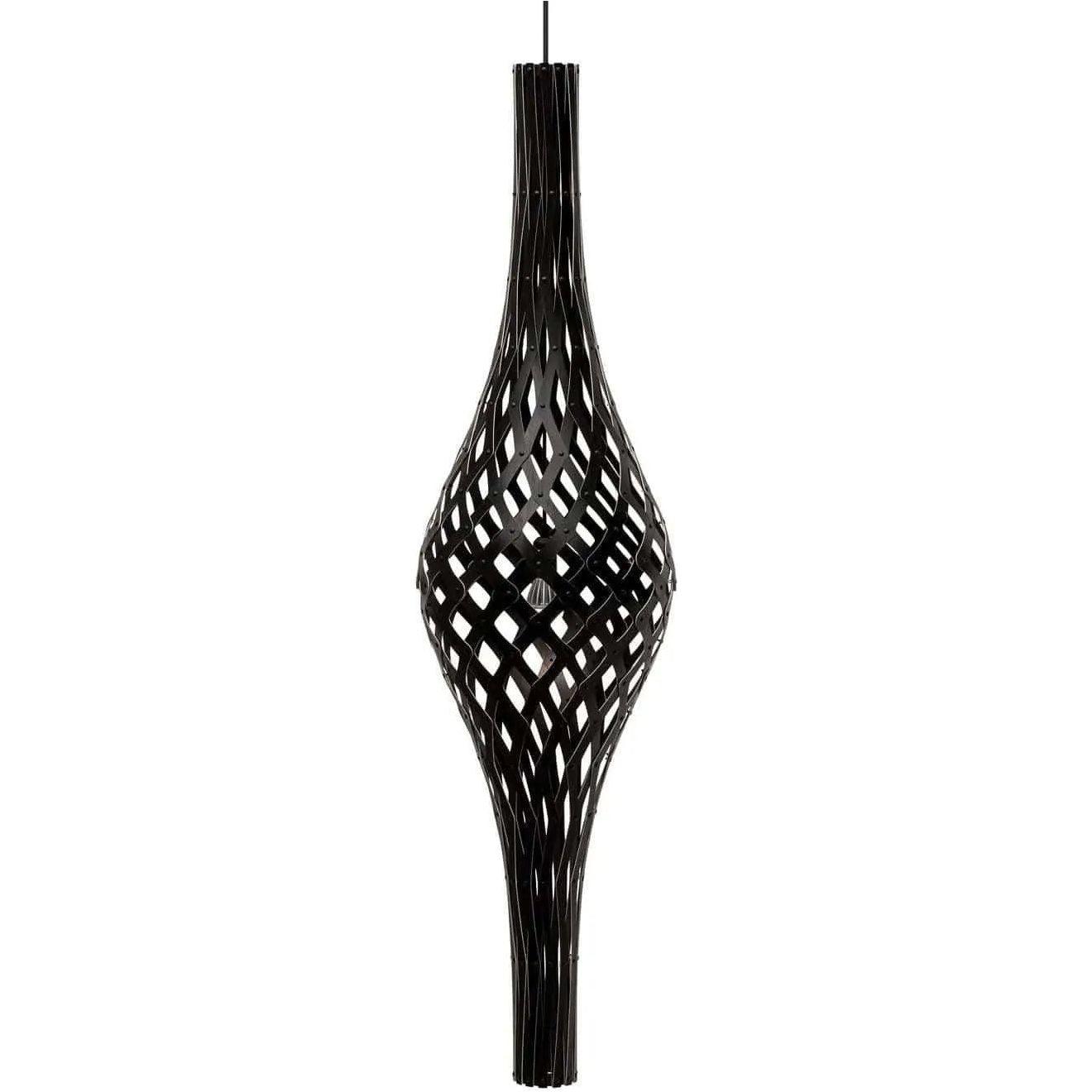 David Trubridge - Nikau Pendant - NIK-FULL-BLK-BLK - Canada Light Shop