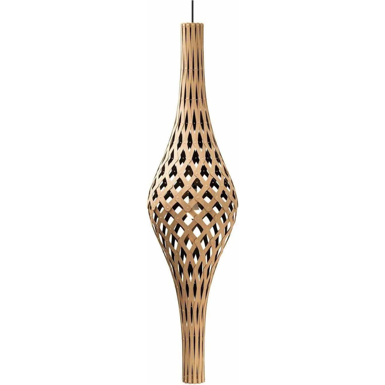 David Trubridge - Nikau Pendant - NIK-FULL-BLK-BLK - Canada Light Shop