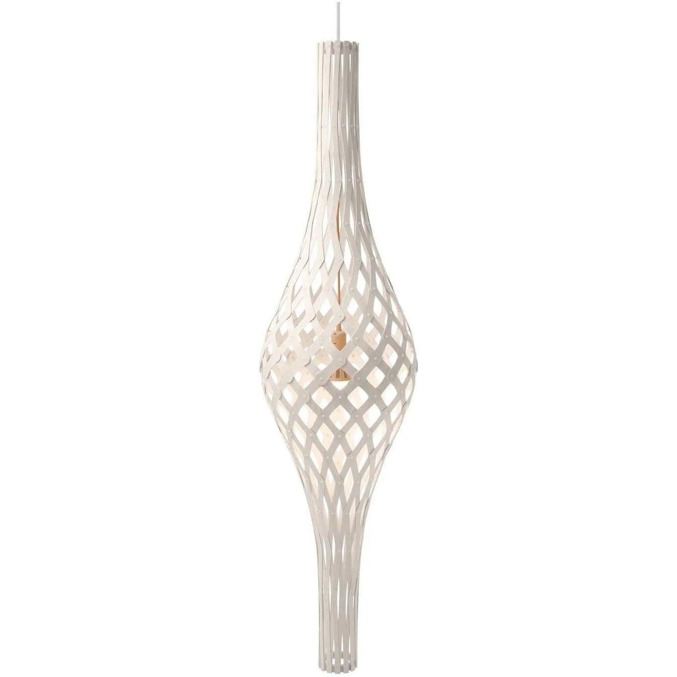 David Trubridge - Nikau Pendant - NIK-FULL-WHI-WHI - Canada Light Shop