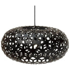 David Trubridge - Snowflake 1000 Pendant - SNO-1000-BLK-BLK - Canada Light Shop