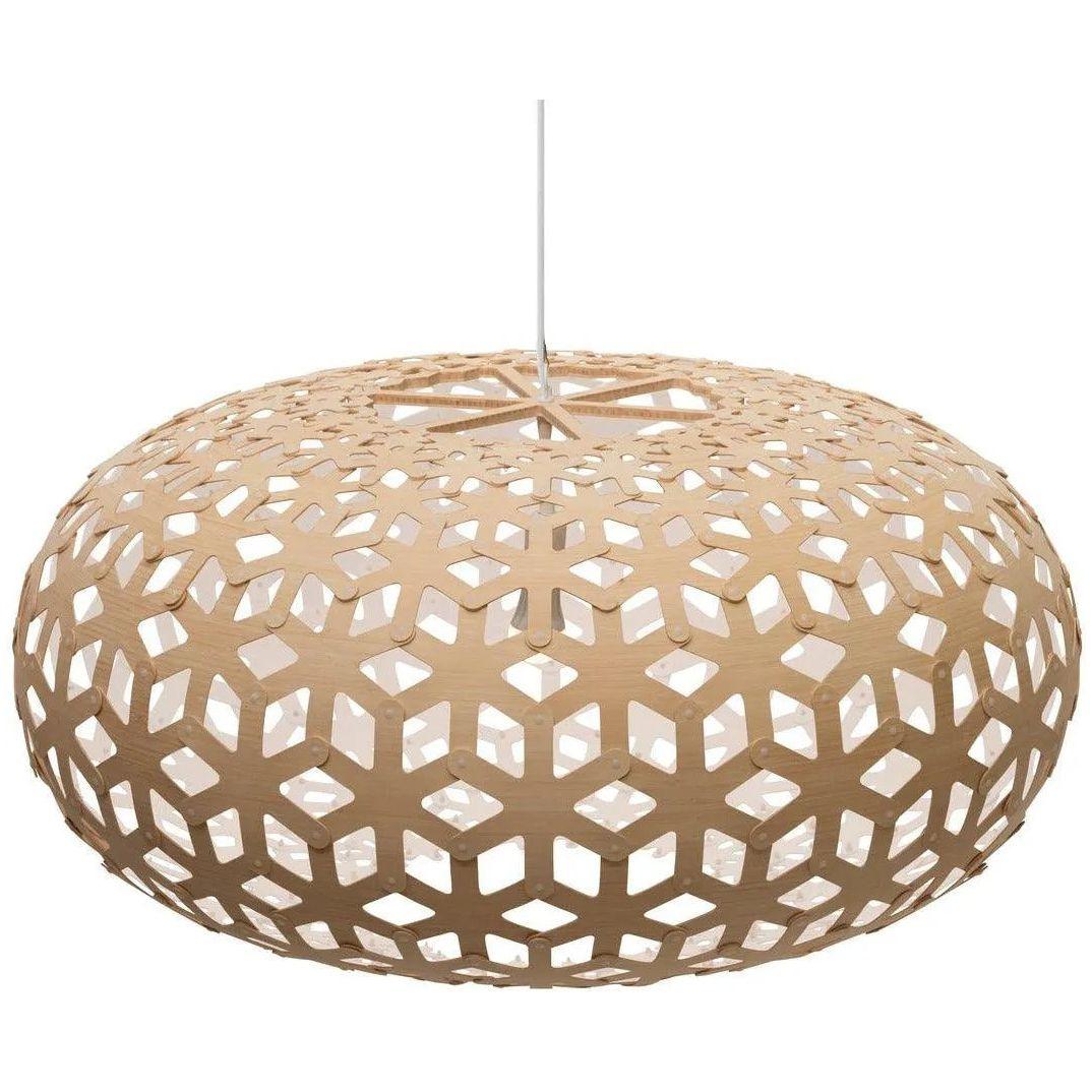 David Trubridge - Snowflake 1000 Pendant - SNO-1000-BLK-BLK - Canada Light Shop